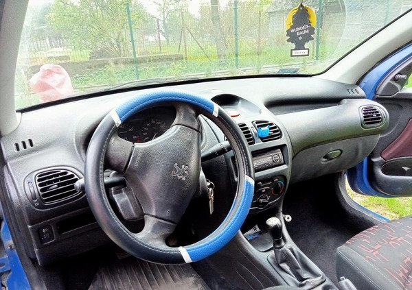 Peugeot 206 cena 2200 przebieg: 360000, rok produkcji 2006 z Pułtusk małe 46